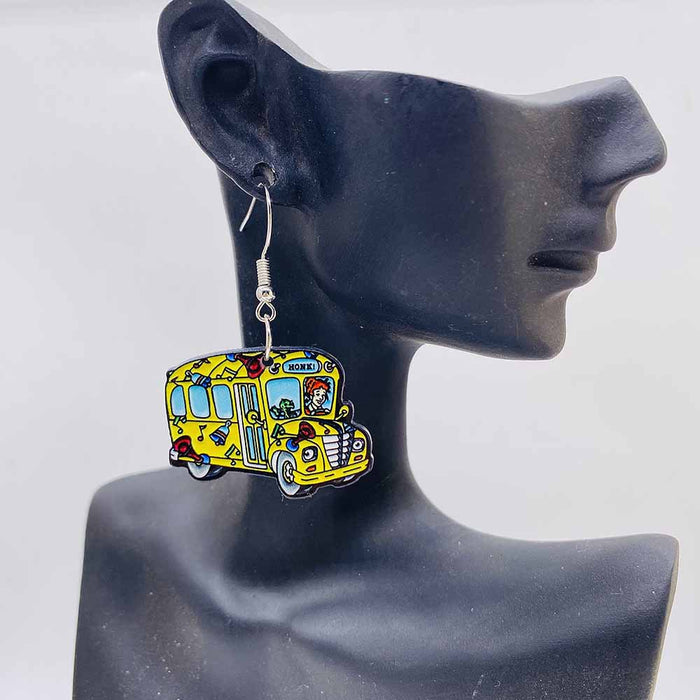 Wholesale Back-to-school season Teacher' s Day acrylic earrings