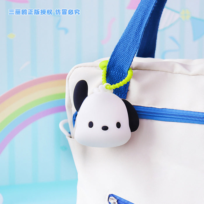 Wholesale Cute Round Bag  Children's Silicone Crossbody Bag  Girl's Change Earphone Bag