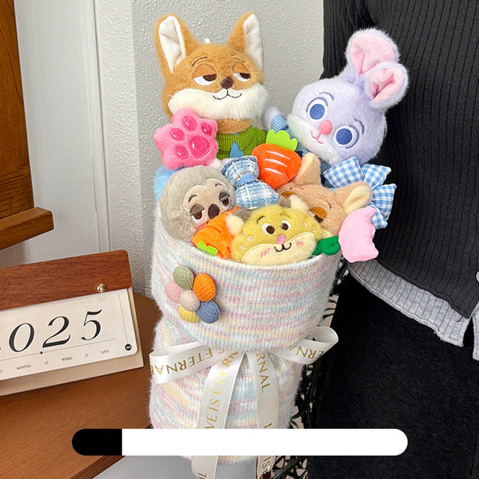 Wholesale Birthday gift plush doll bouquet