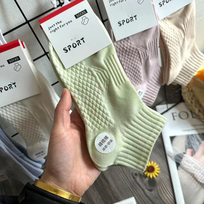 Wholesale Sports Socks Thin Short Socks Cotton Socks Breathable Short Socks Men's Socks