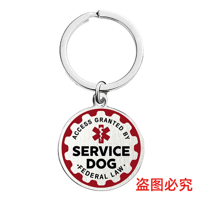 Wholesale Medical Symbol Snake Caduceus Creative Metal Keychains JDC-KC-GangGu055