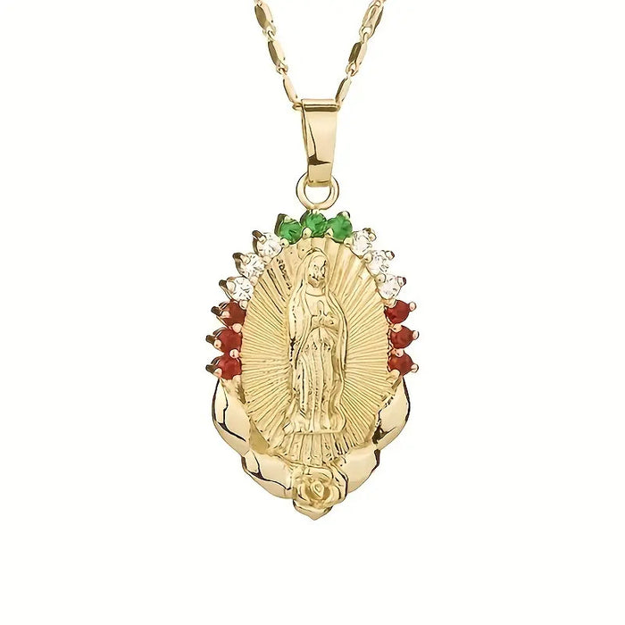 Wholesale Madonna Fashion Alloy Pendant Necklace