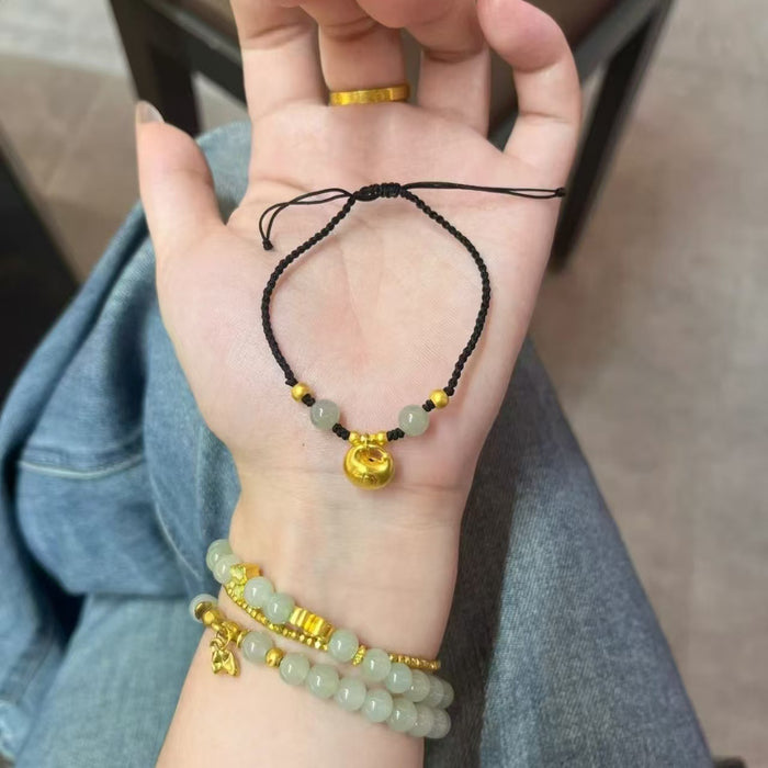 Wholesale  Bracelet Female  Pearl  Red Hand Rope for Girlfriend Gift Bracelet