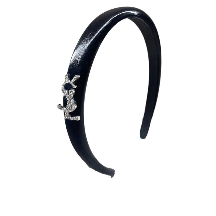 Wholesale Rhinestone Leather Simple Headband (F) JDC-HD-WanQ012