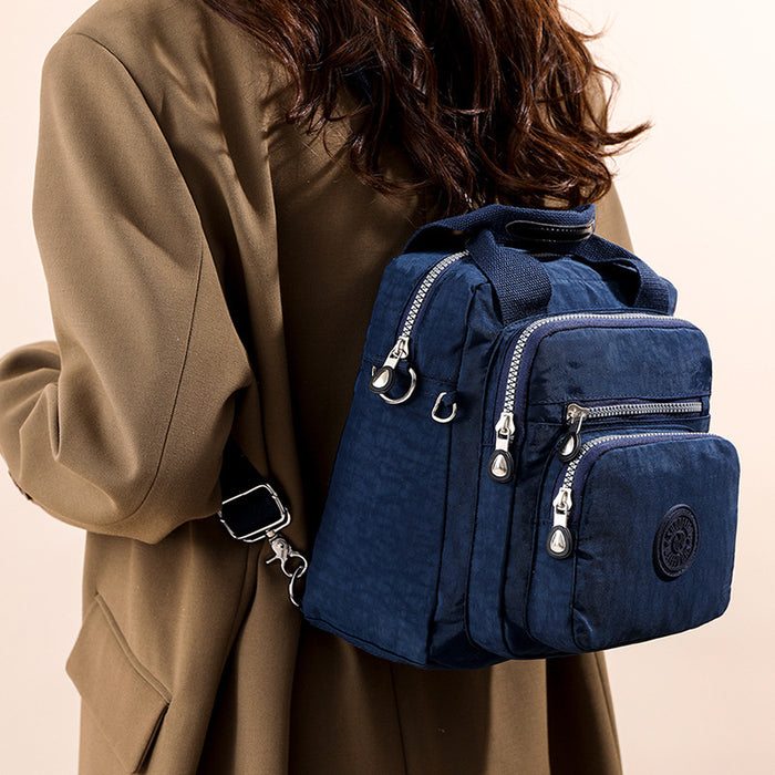 Wholesale Multifunctional women' s backpack cross-border supply new large capacity commuter style short distance travel backpack versatile