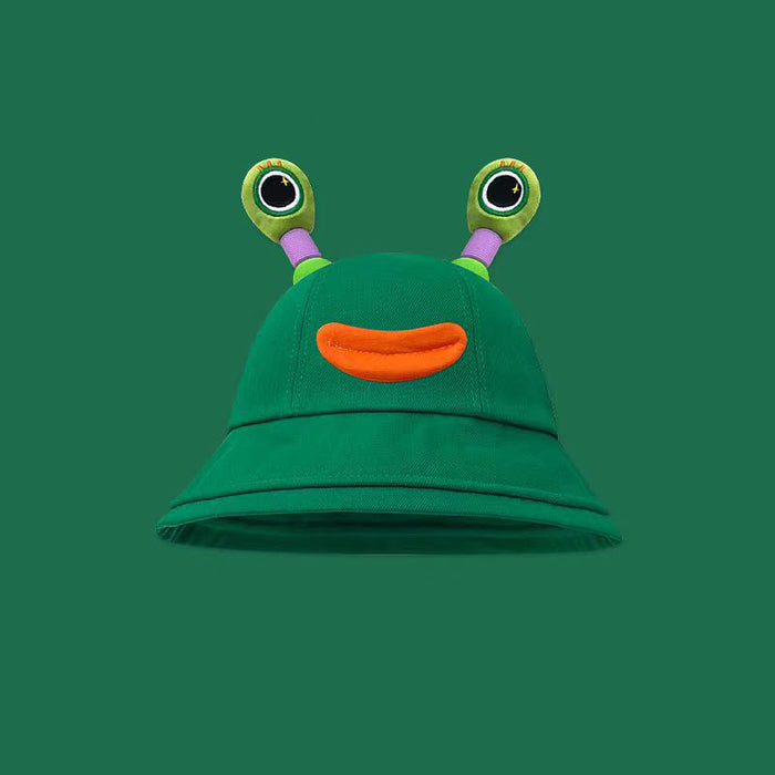 Wholesale Cute sunscreen basin hat, new cartoon fisherman hat