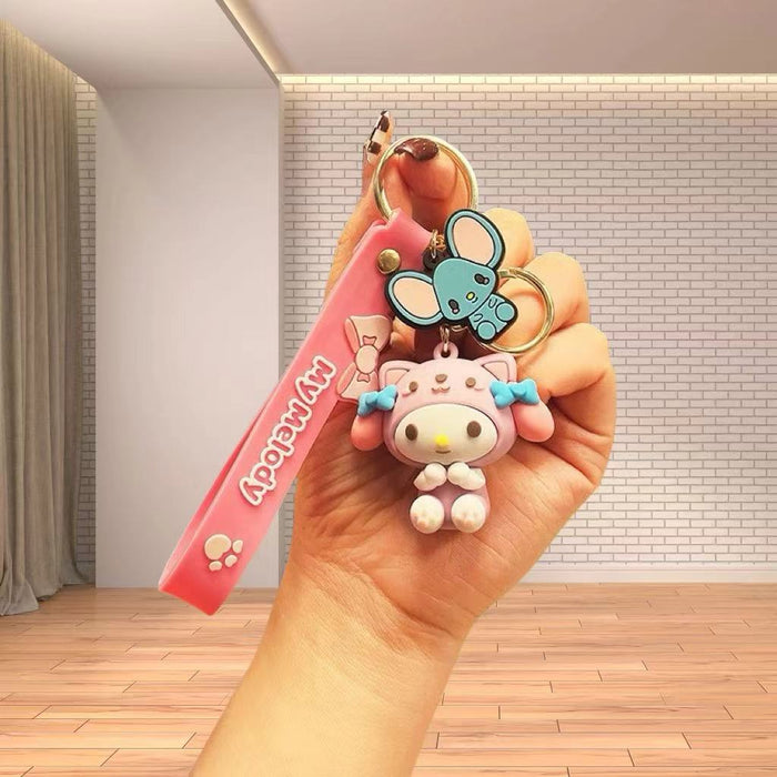 Wholesale Keychain Pendant Doll Cartoon Car Keychain Accessories Bag Pendant