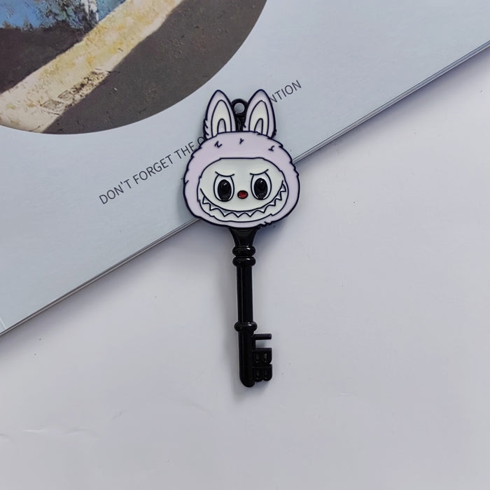 Wholesale Alloy Cloth Big Head Keychain Accessories DIY Mobile Phone Chain Bag