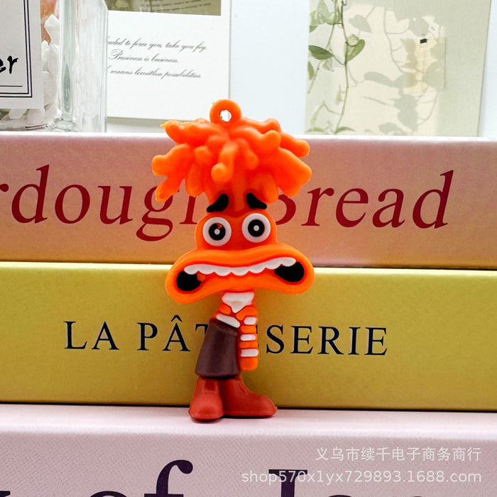 Wholesale Keychain figurine backpack pendant blind box 3D soft rubber small gift