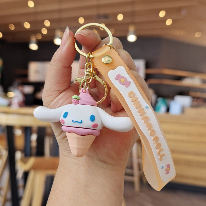 Wholesale Cartoon Silicone Doll Keychain JDC-KC-ZhuoRan016