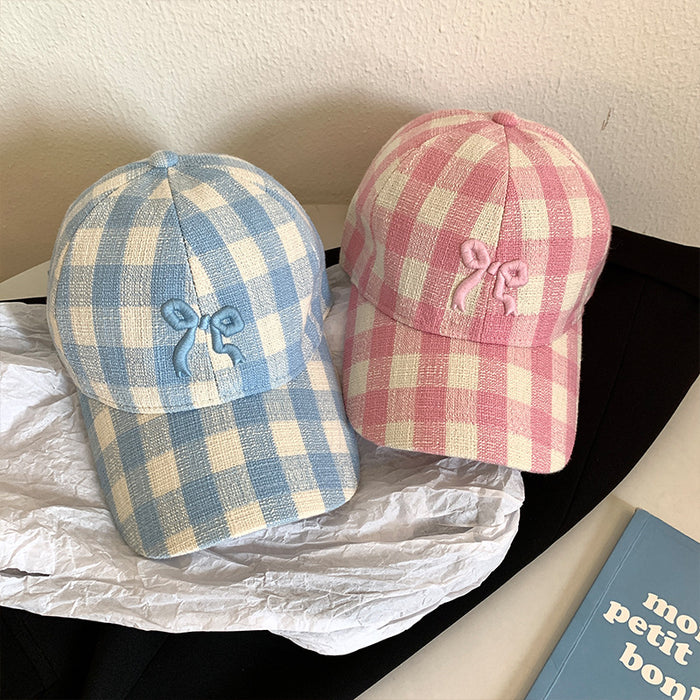 Wholesale Cotton Bow Embroidery Baseball Cap JDC-FH-Yizhan006