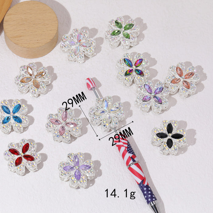 Wholesale Modern DIY Bead - Alloy,  Electroplated,  Mixed Colors - Fashion Accessory Minimum Quantity: 5