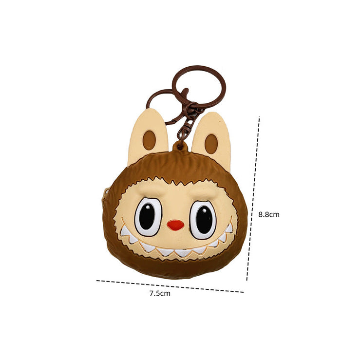 Wholesale Coin Purse Keychain Cartoon Doll Keychain Couple Pendant