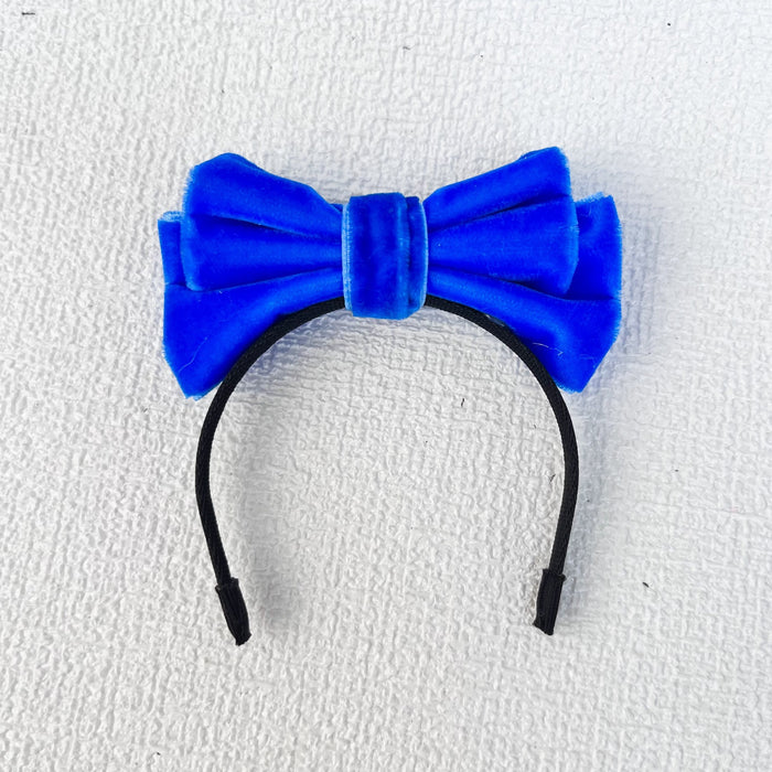 Wholesale Doll clothes sit party cloth cloth clothes accessories velvet bow hairband