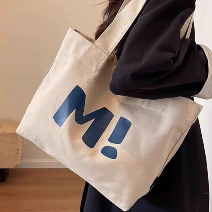 Wholesale New shoulder bag, casual large capacity canvas bag, versatile handbag