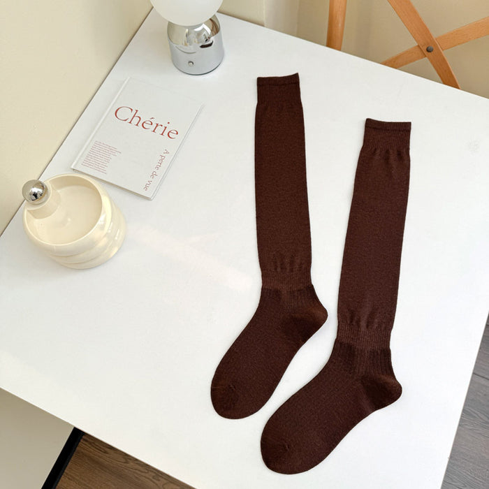Wholesale Boneless new socks, calf socks, trendy pile socks