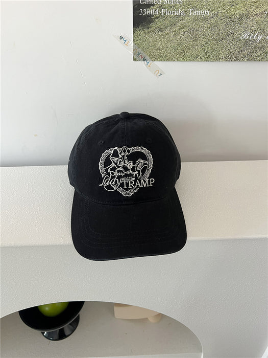 Wholesale Letter Embroider Soft Top Baseball Cap for Women Spring and Summer Trend