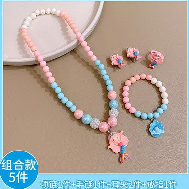 Wholesale Cartoon Princess Necklace