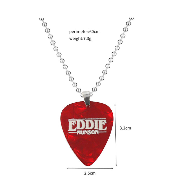 Wholesale 4 Hellfire Club Hellfire Club logo guitar pick necklace