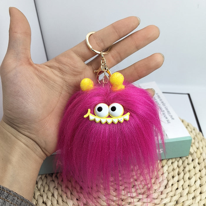 Wholesale Cartoon keychain, stuffed toy bag, pendant, plush doll ornament