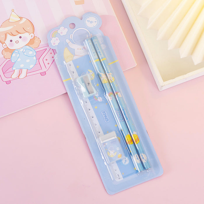 Wholesale School supplies set gift box gift package student pencil stationery