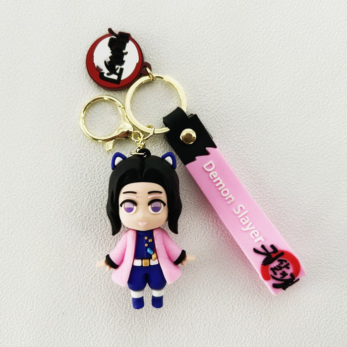 Wholesale PVC Cartoon Doll Keychain JDC-KC-WuYi262