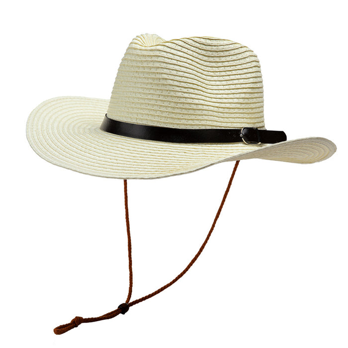 Wholesale Eaves sunshade straw hat, breathable sunshade hat, outdoor foldable sun hat