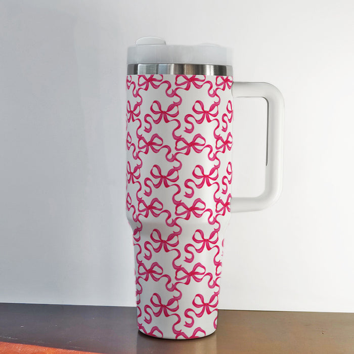 Wholesale Western Cowboy 40oz Stainless Steel Tumbler with Handle Car Cup MOQ≥2