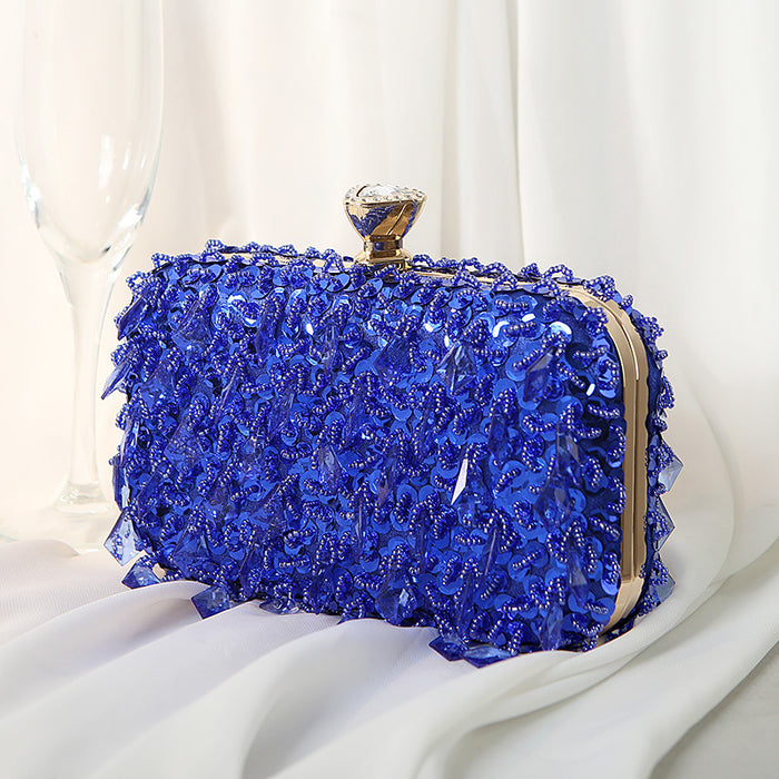 Wholesale Fashion Hot Item Pure Handmade Bead Handbag Socialite Dress Dinner Bag Women's Banquet Evening Bag JDC-HB-MM009