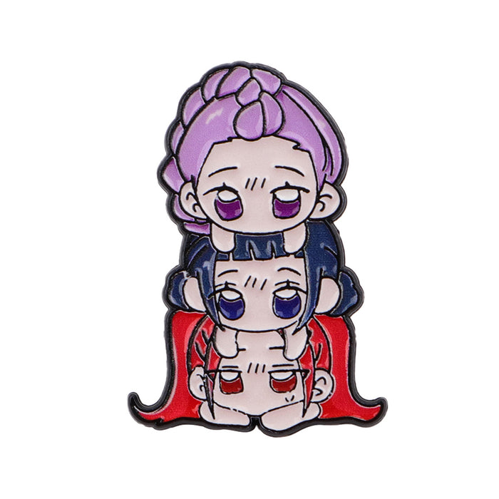 Wholesale KPOP Collar Anime Badge Clothing Backpack Decoration Alloy Brooch