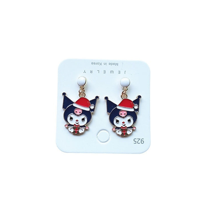 Wholesale Cute Cartoon Alloy Earrings JDC-ES-Xiaox009