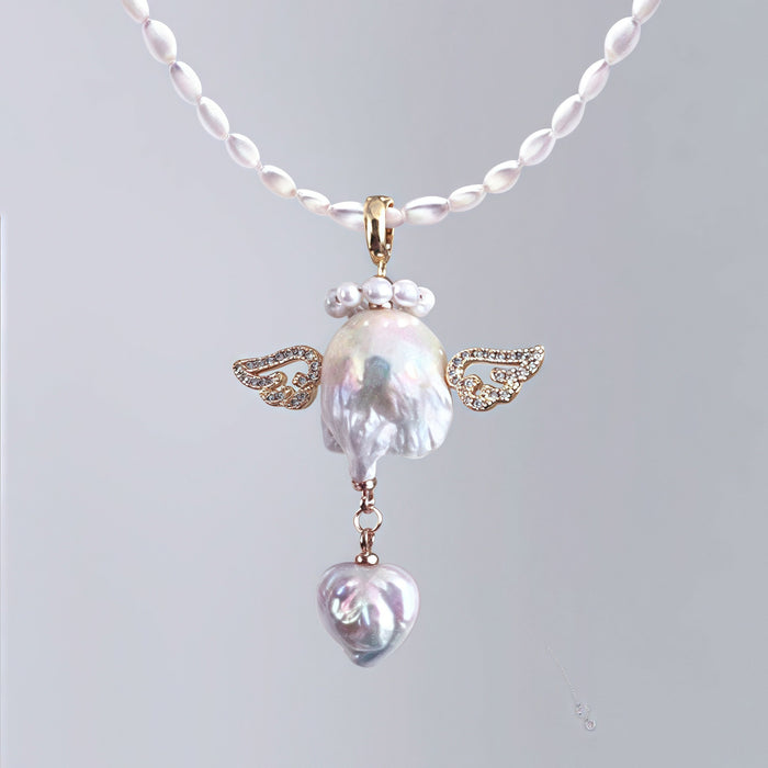 Wholesale Pearl pendant necklaces in various shapes