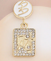 Wholesale Alloy Accessories Pearl Tassel Love Pendant Accessories