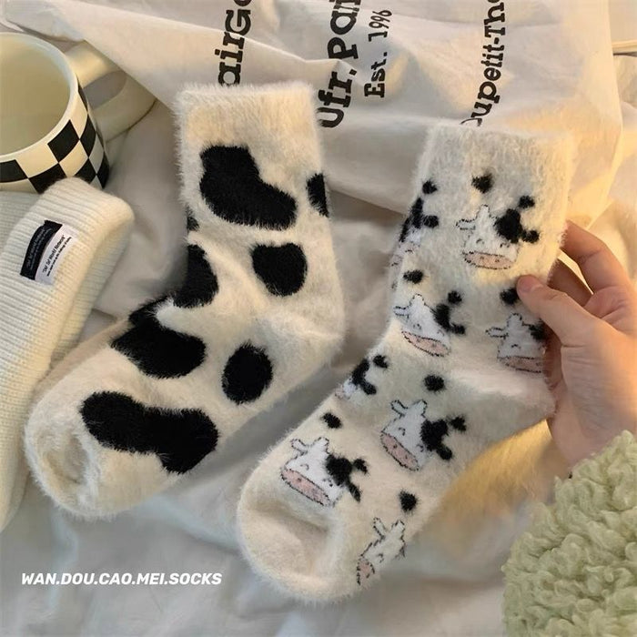 Wholesale Coral Velvet Socks Mink Velvet Sleep Socks