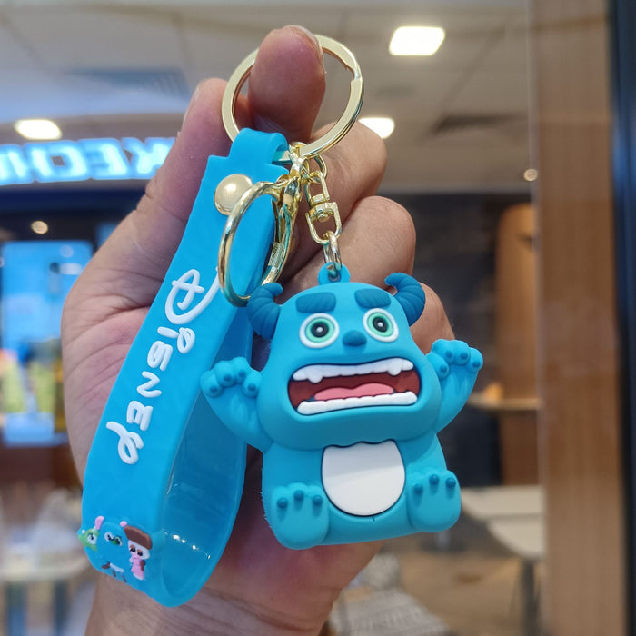 Wholesale Cartoon Silicone Doll Keychain JDC-KC-KuangK036