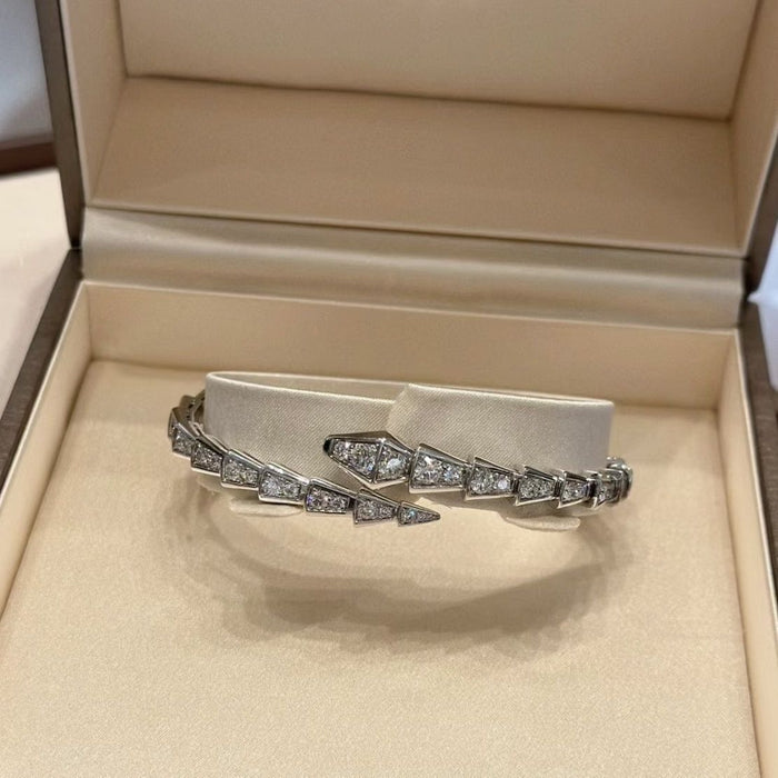 Wholesale Micro inlaid full diamond bracelet, female niche design, couple bracelet, simple and exquisite