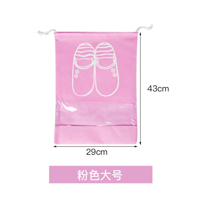 Wholesale Storage Bag Non-woven Storage Bag Thickened Dustproof Shoe Bag Travel Portable JDC-SB-ZhuoYue002