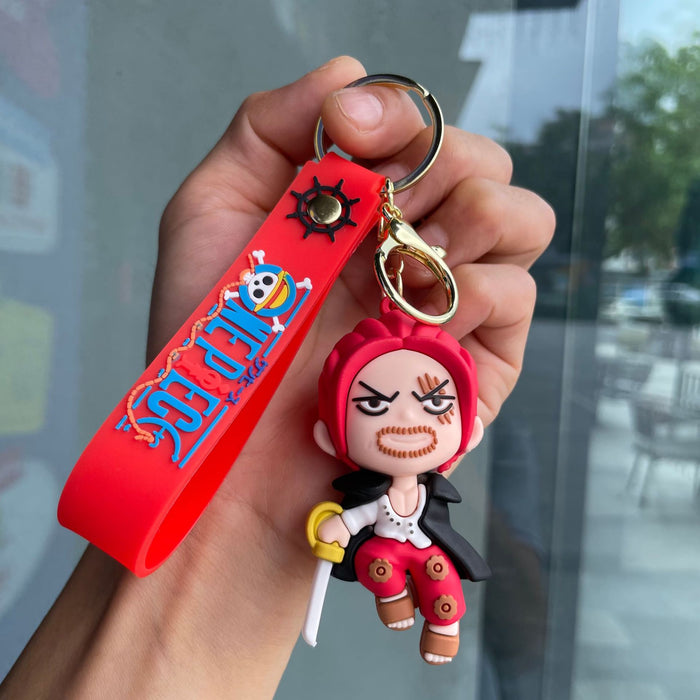 Wholesale Cross border keychain cartoon doll anime keychain bag pendant couple small gift wholesale