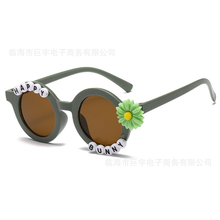 Wholesale Children's sunglasses, sunscreen glasses, UV resistant sunglasses, baby sunglasses