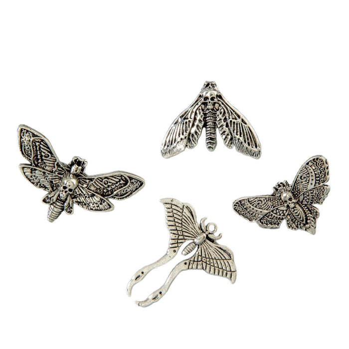 Wholesale Gothic Insect Skull Ring Set Alloy Electroplated Fashion Accessory MOQ≥200