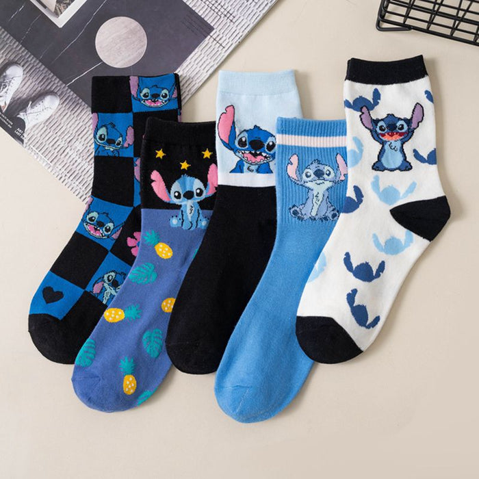 Wholesale Cotton Cartoon Long Socks JDC-SK-Lanh004