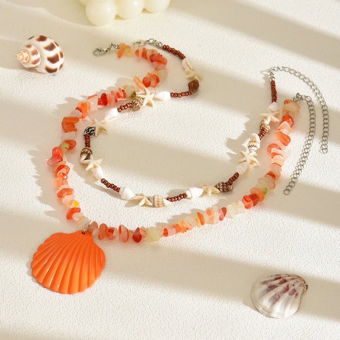 Wholesale Beaded necklaces, accessories, shell pendants, necklaces, wholesale