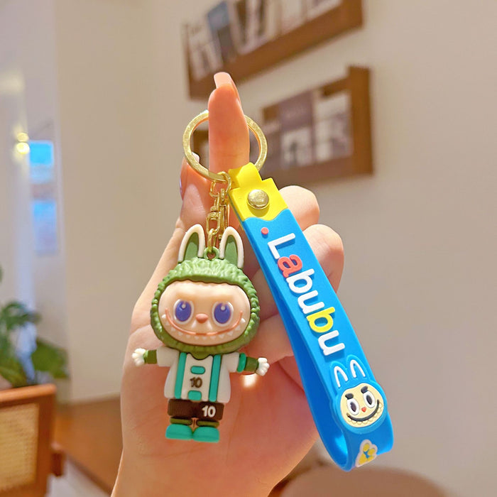 Wholesale Cute little sheep keychain doll car couple bag pendant student backpack pendant