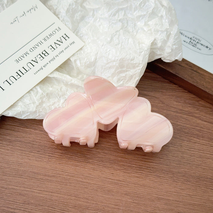 Wholesale Heart-shaped cloud clip hair accessory