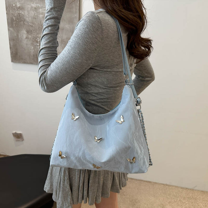 Wholesale Large capacity bag, new niche design, commuting multifunctional backpack, single shoulder, crossbody backpack