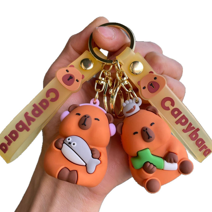 Wholesale Creative keychain, backpack pendant, car keychain, cute doll decoration