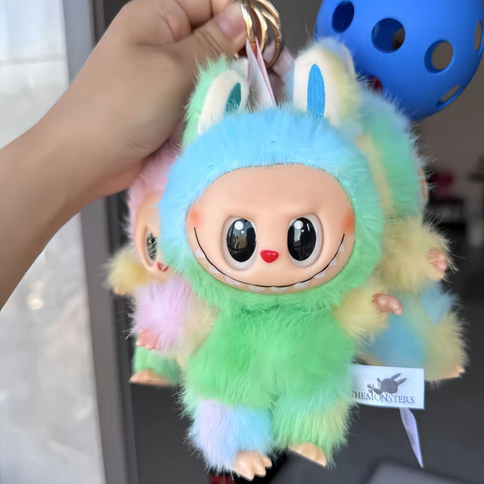 Wholesale Fourth generation vinyl face plush macaron high quality fourth generation blind box