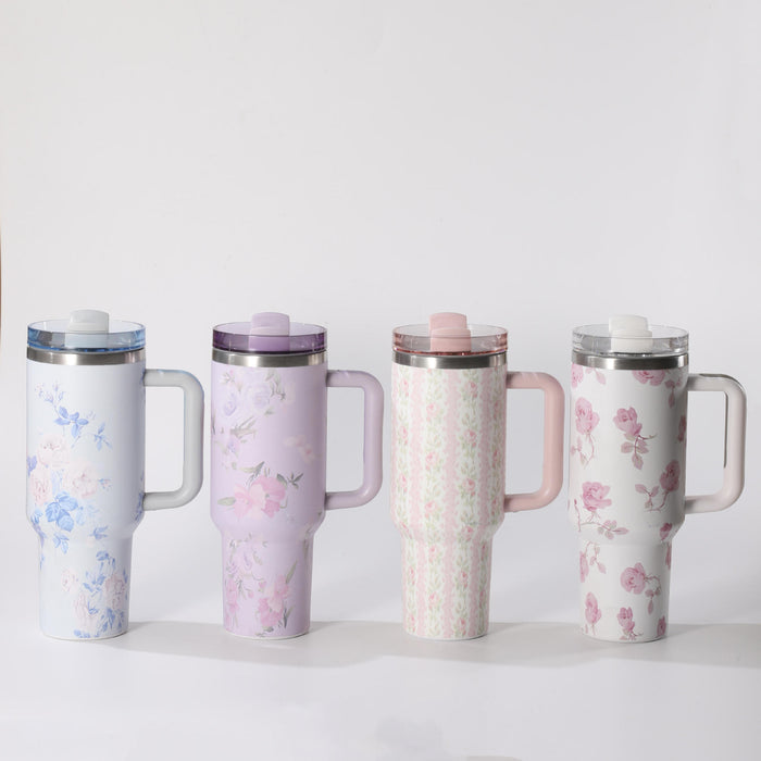 Wholesale Vintage Stainless Steel Insulated Tumbler with Handle Car Cup
