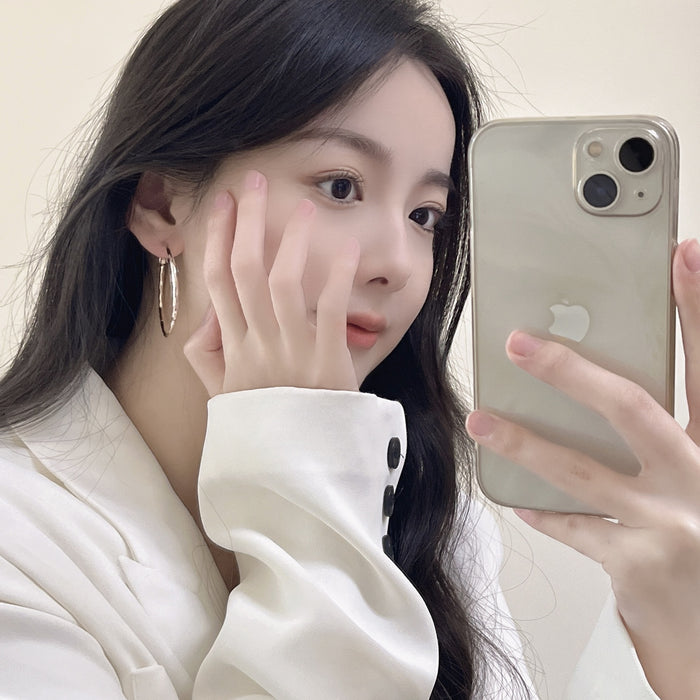 Wholesale Large Circle Ear Ring Ear Ring Temperament All-match Ear Jewelry