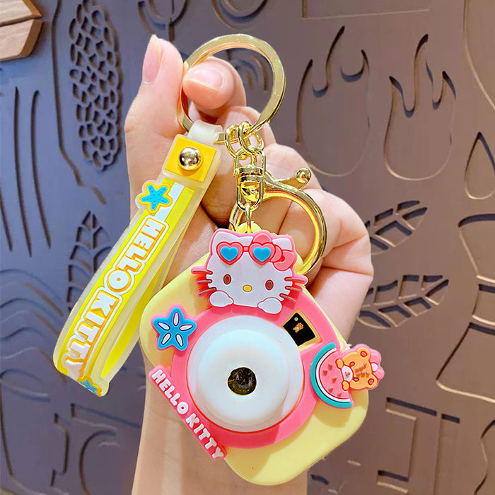Wholesale   Cartoon Projection Camera Keychain  Car Bag Keychain Pendant Small Gift
